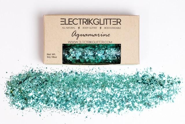 Aquamarine Body Glitter - Electrik Glitter